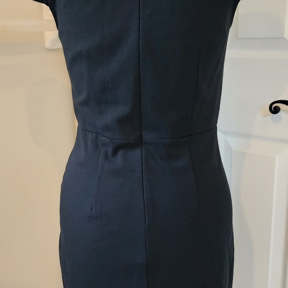 LOFT Ladies black knit dress. 6 - Picture 5 of 7